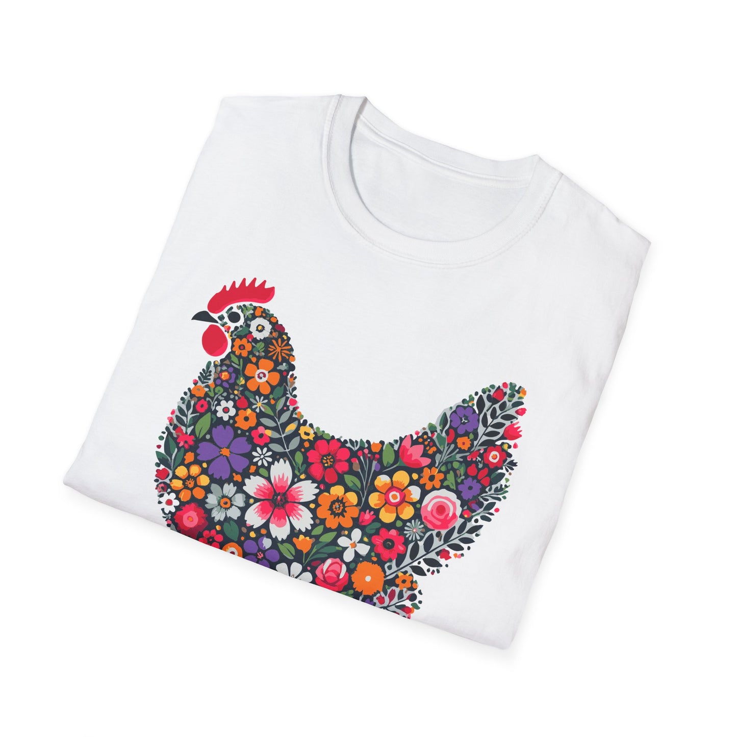 Floral Hen T-Shirt