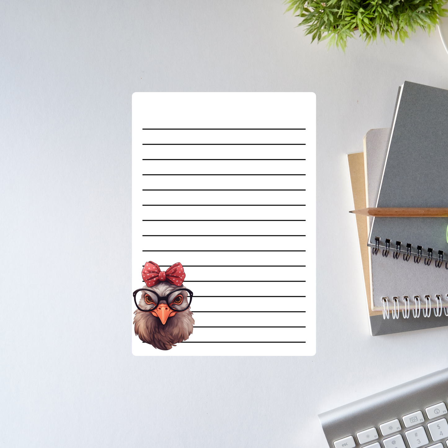 Chicken Notepad