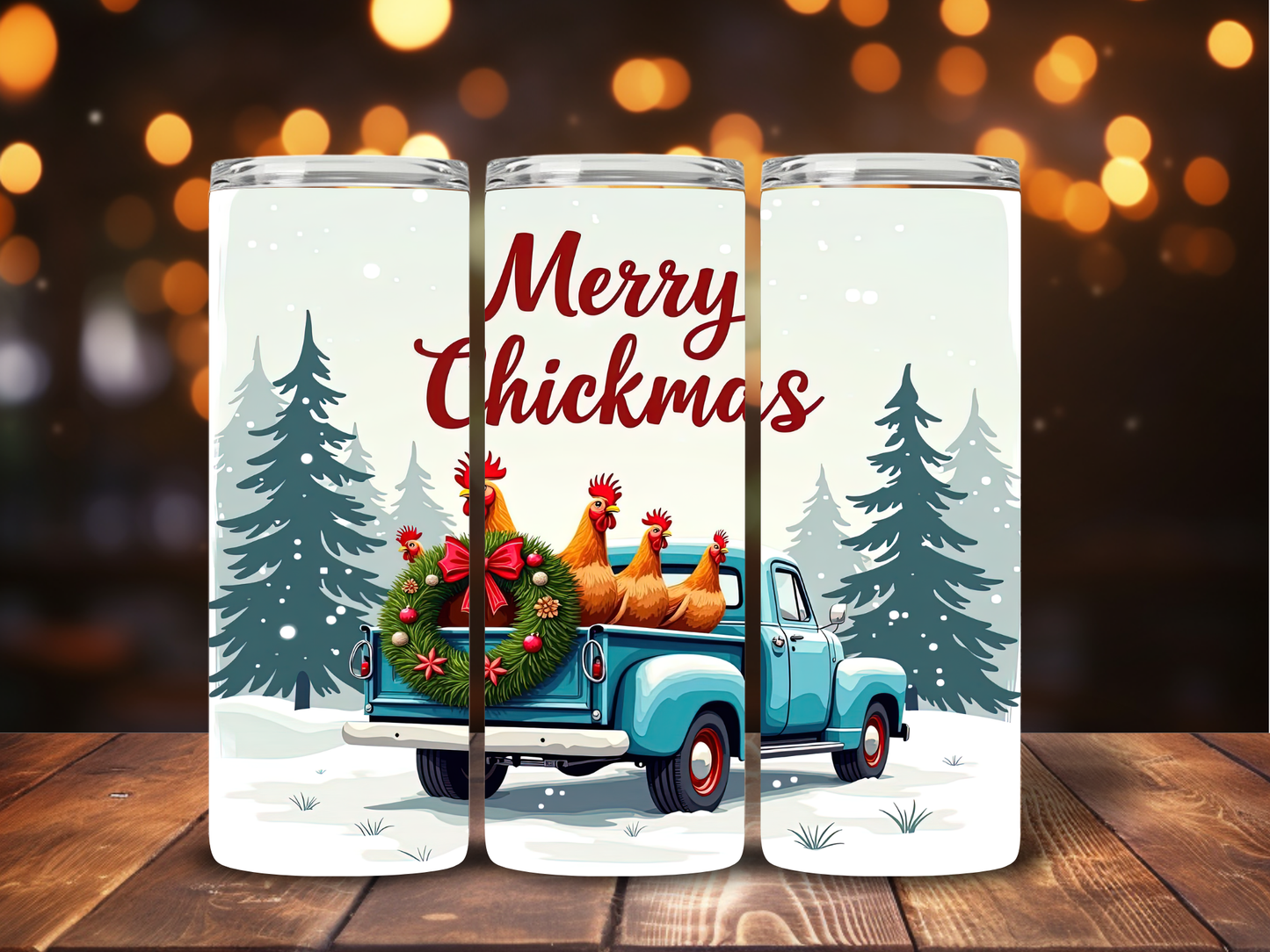 Merry Chickmas Tumbler