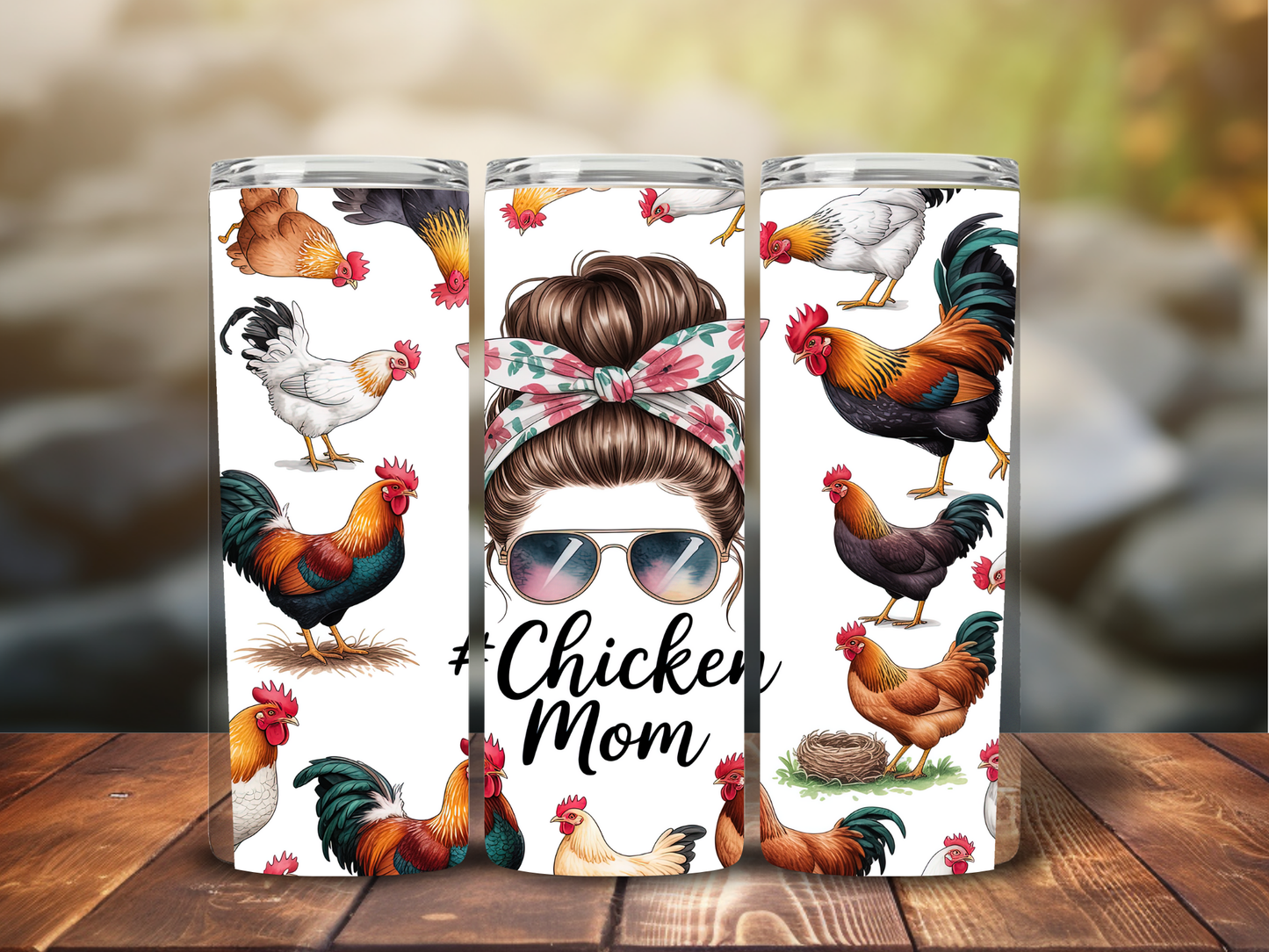 Chicken Mom Tumbler