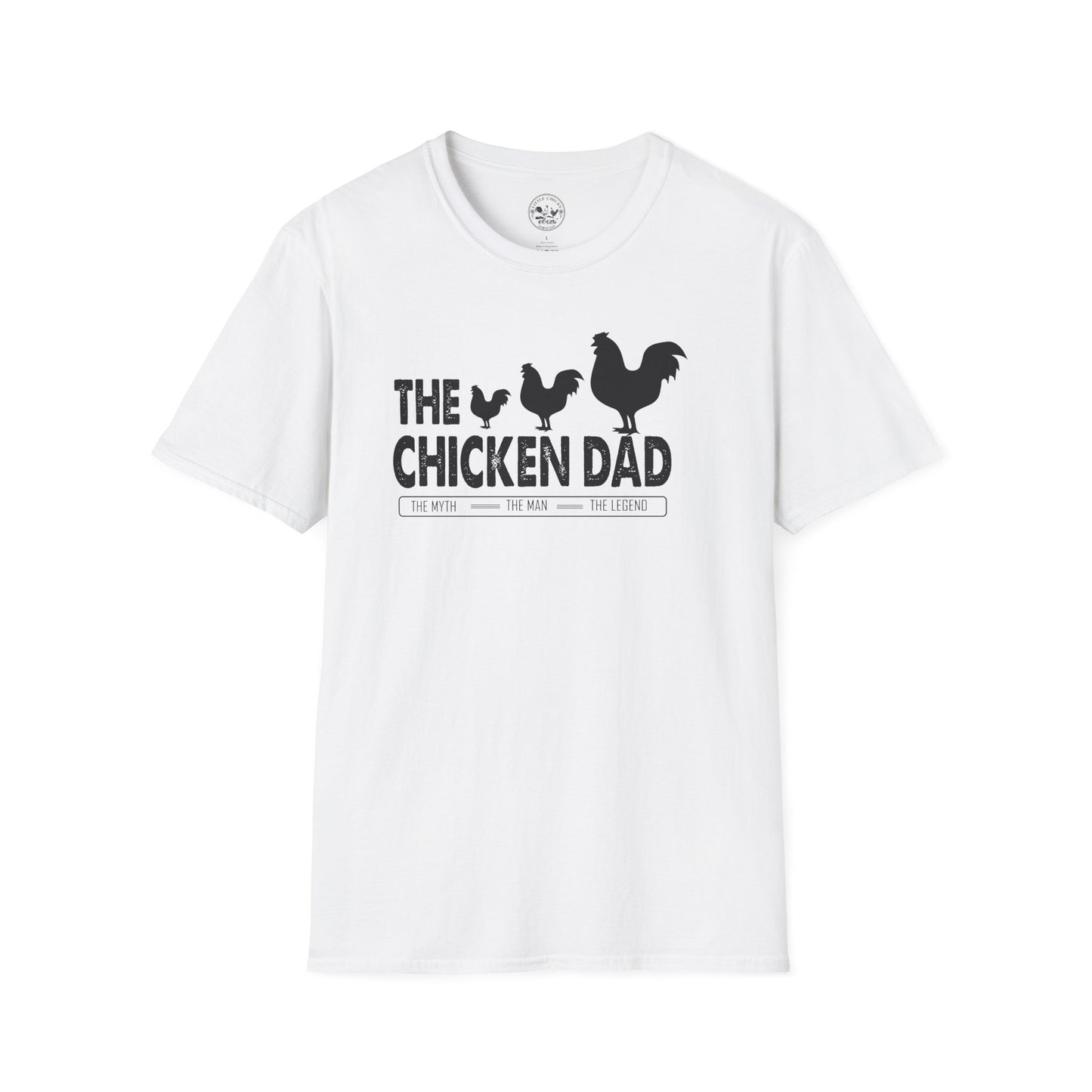 Chicken Dad Unisex T-Shirt, Chicken Lover Tee, Animal Dad Shirt, Farm Animal Gift, Chicken Coop Apparel