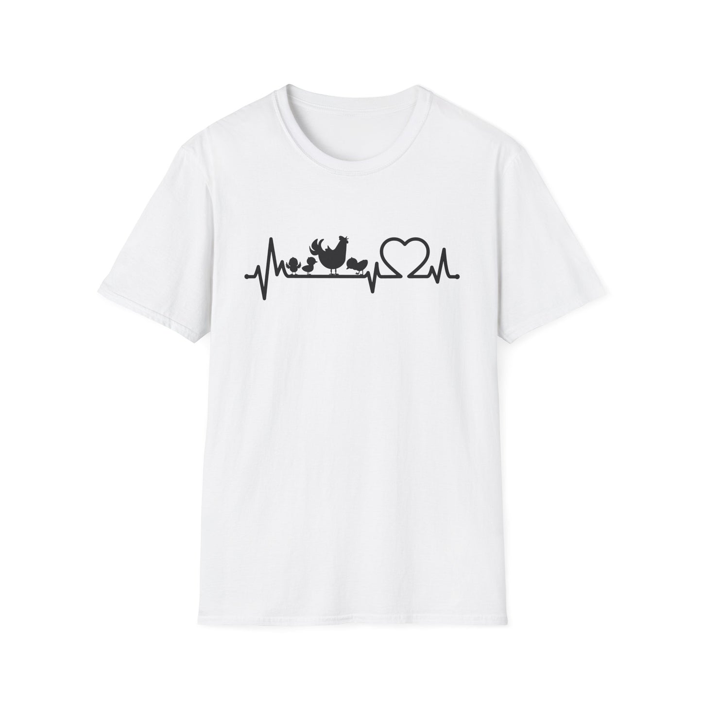 Heartbeat Chicken Love Tee