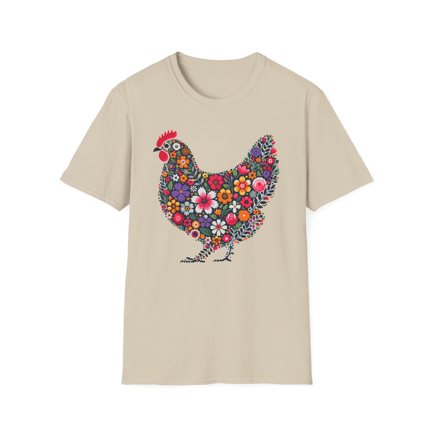 Floral Hen T-Shirt