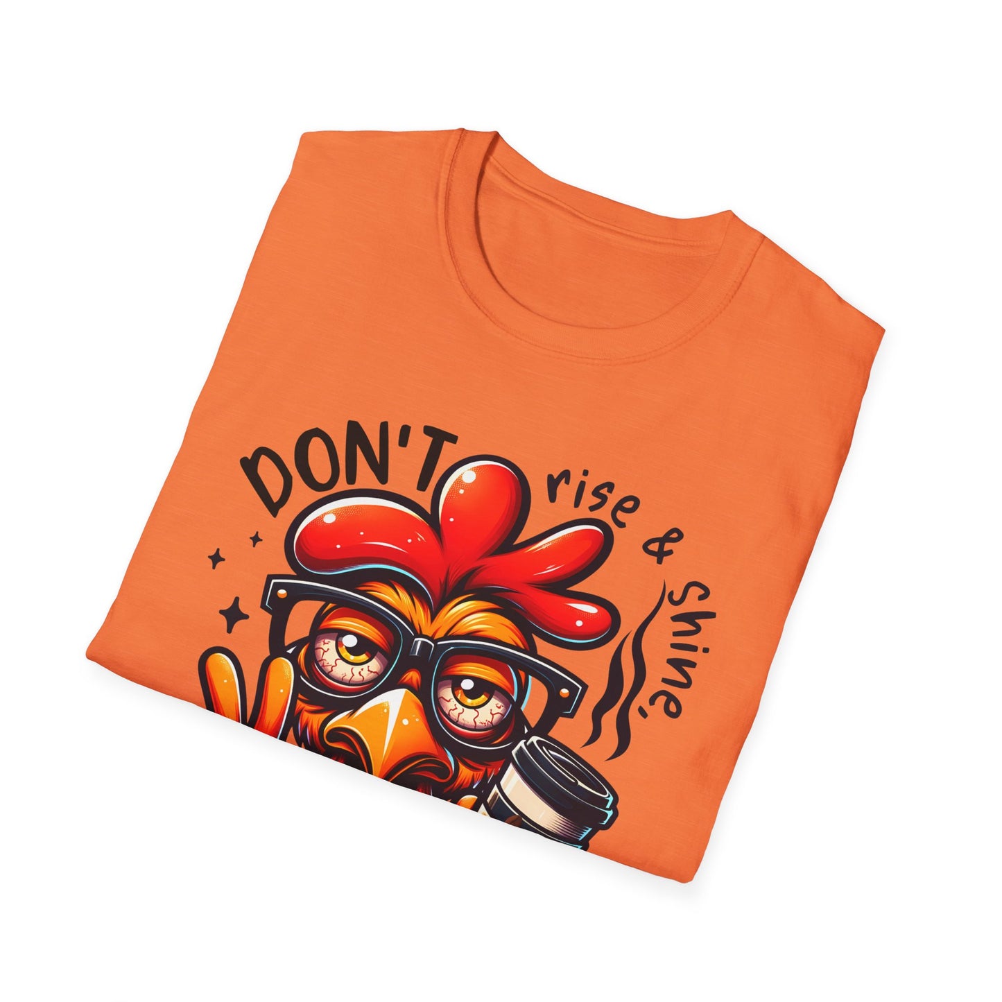 Caffeinate and Hope for the Best Unisex Softstyle T-Shirt
