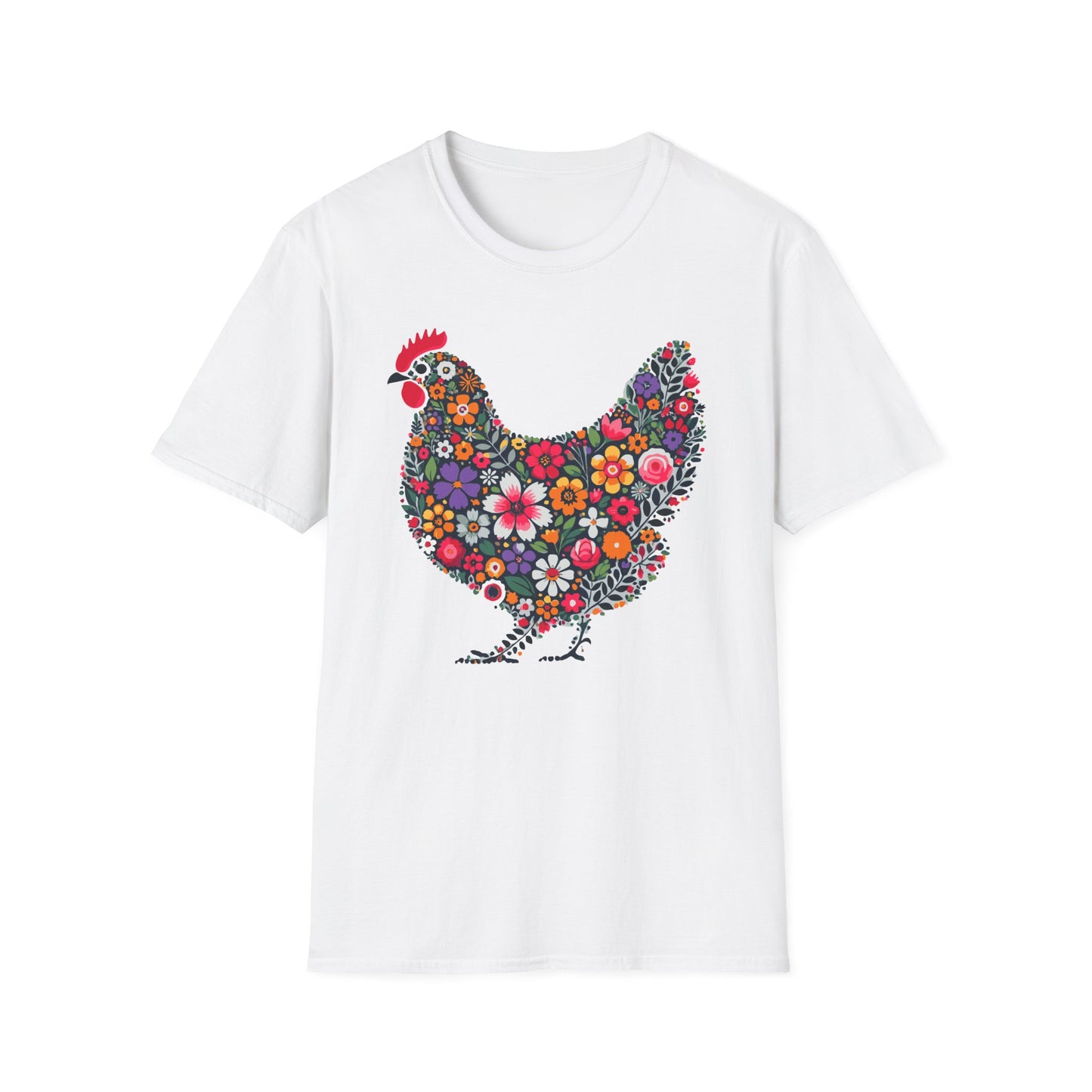 Floral Hen T-Shirt