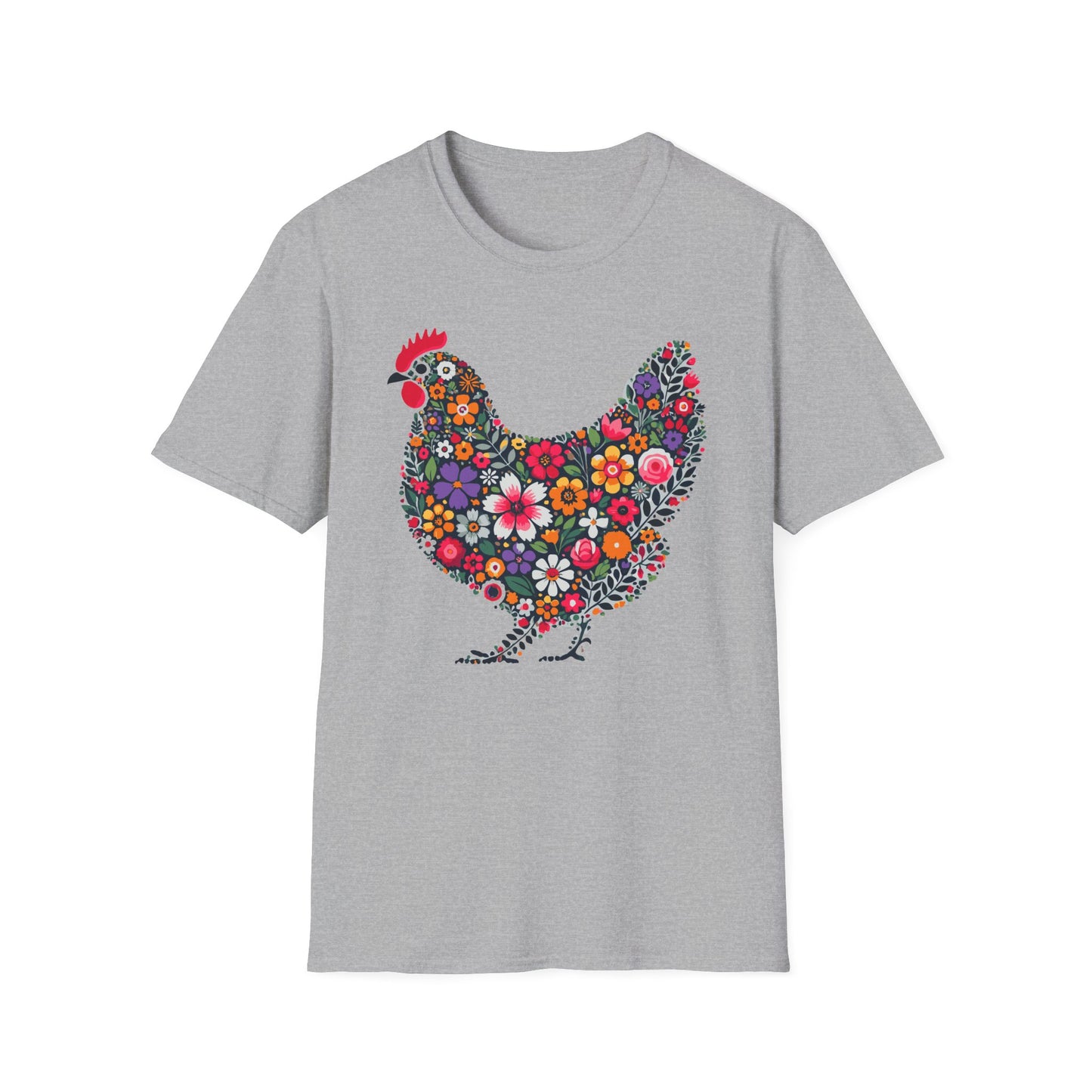 Floral Hen T-Shirt