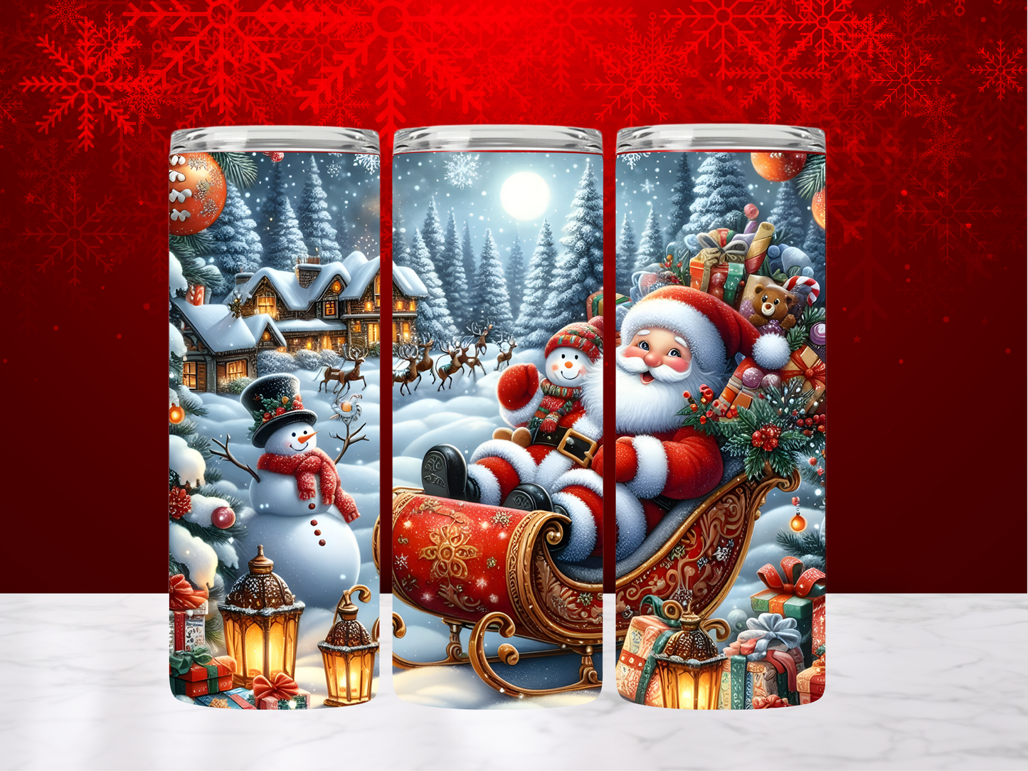 Santa Tumbler