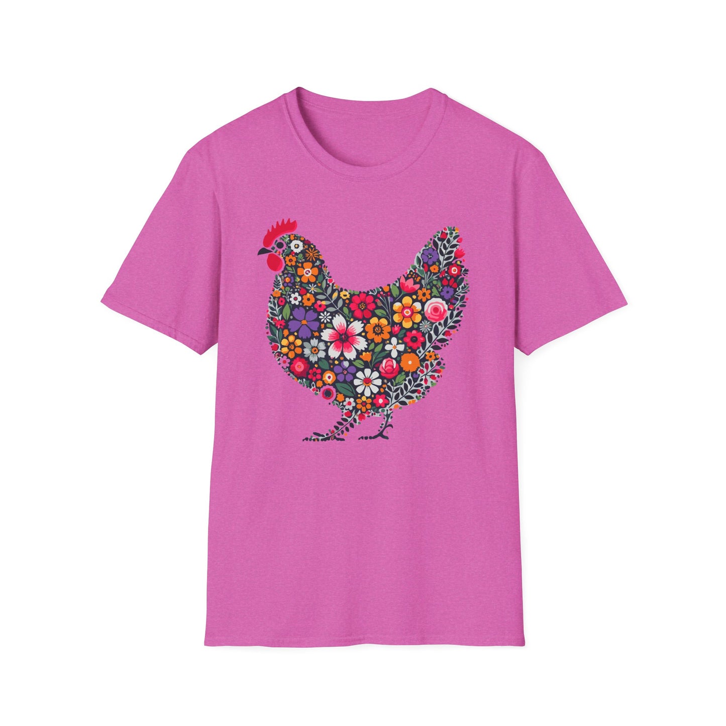 Floral Hen T-Shirt