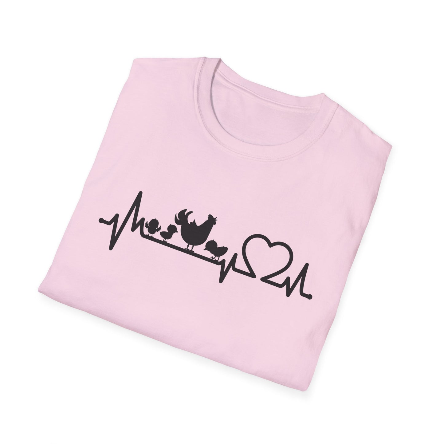 Heartbeat Chicken Love Tee