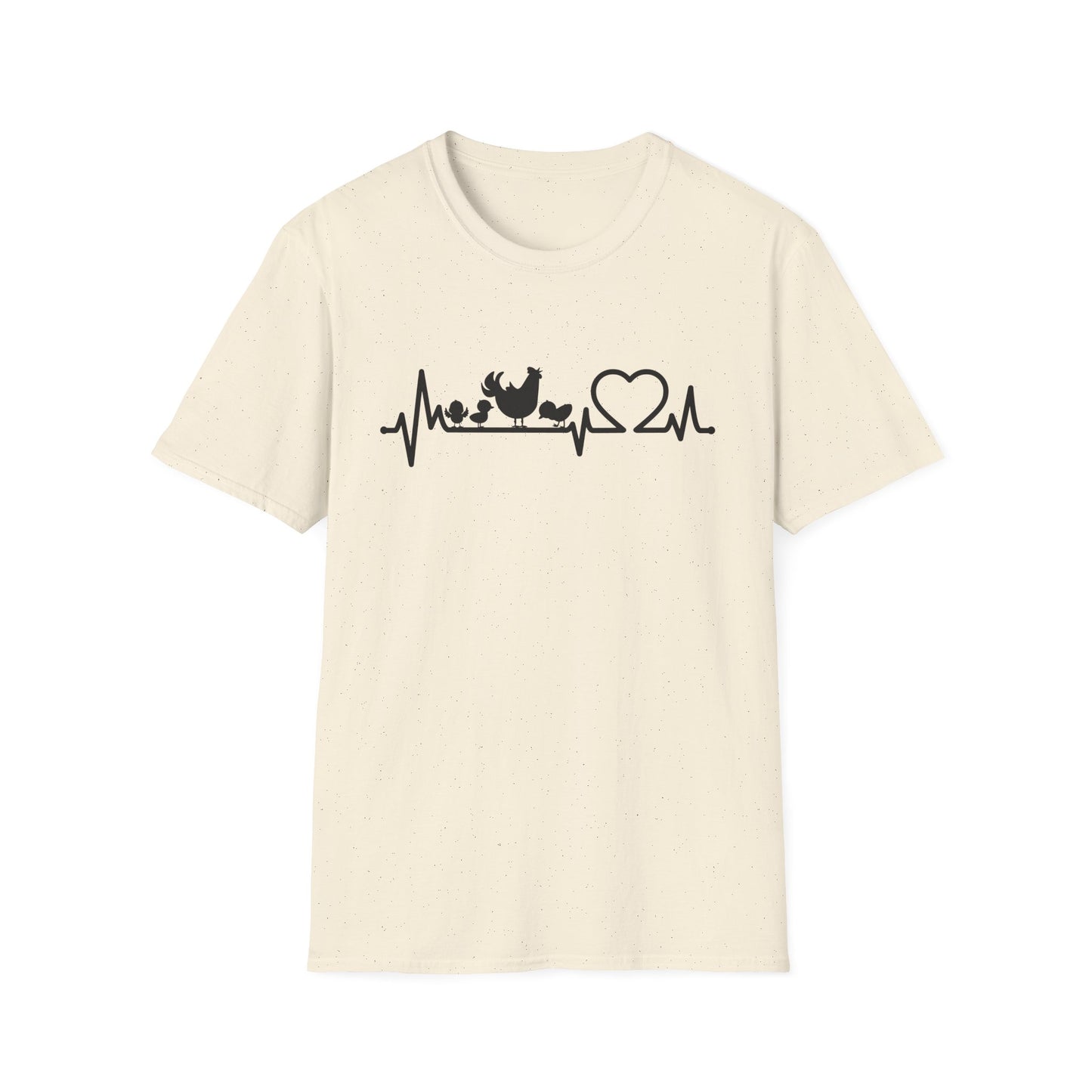 Heartbeat Chicken Love Tee