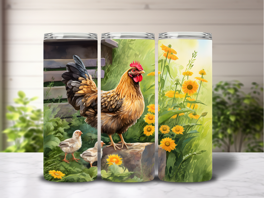 Chicken and Babies Tumber