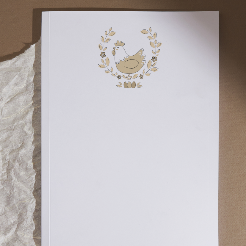 Chicken Crest Notepad
