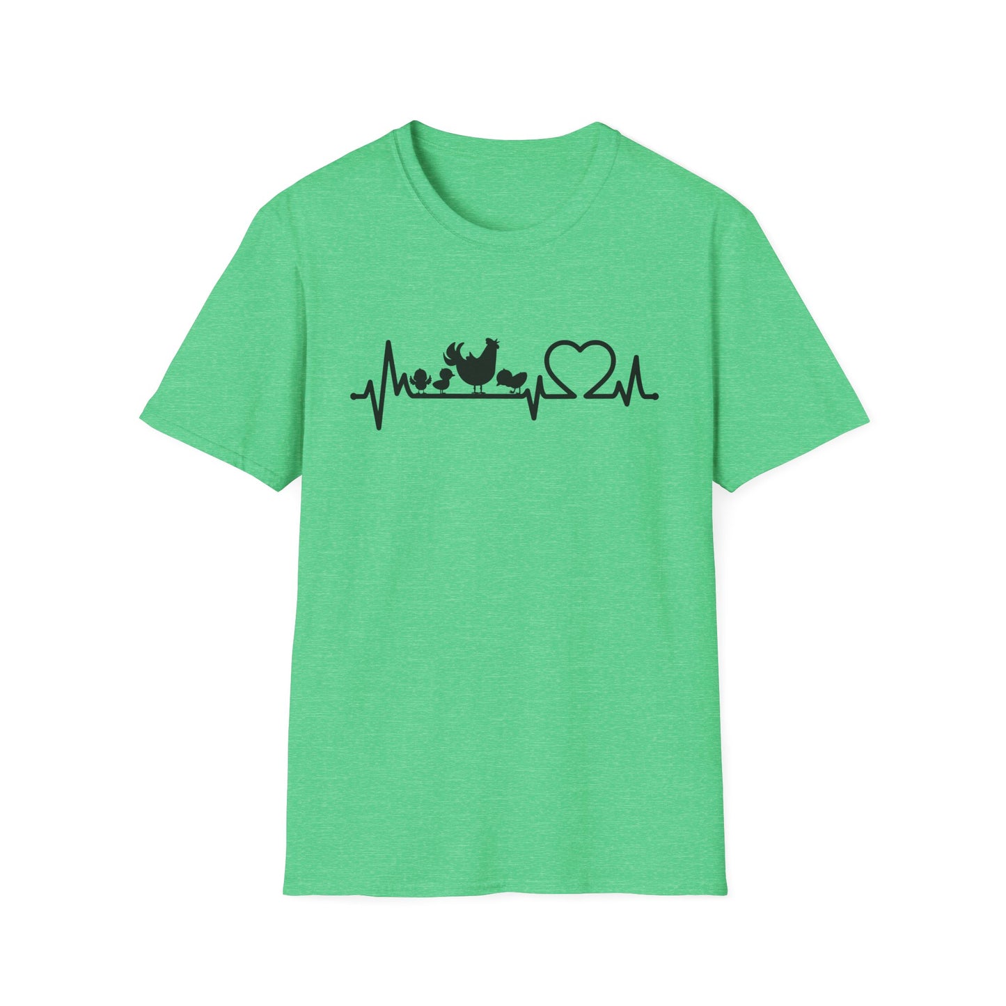 Heartbeat Chicken Love Tee