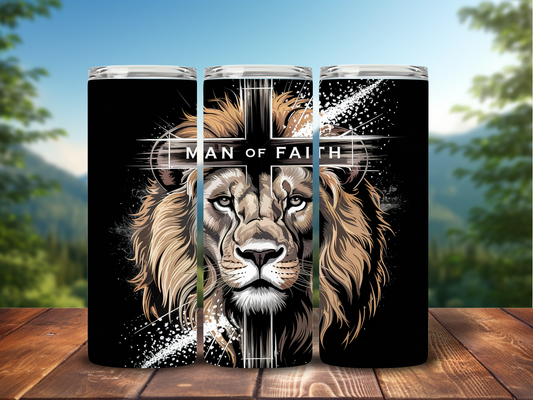 Man of Faith Tumbler