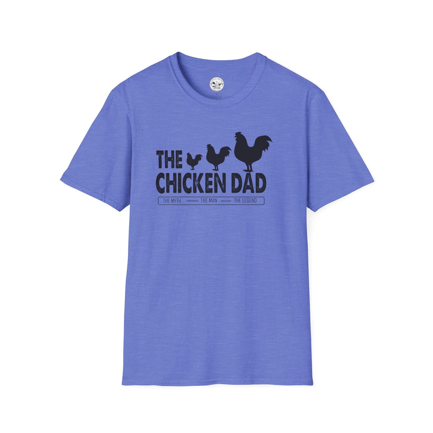 Chicken Dad Unisex T-Shirt, Chicken Lover Tee, Animal Dad Shirt, Farm Animal Gift, Chicken Coop Apparel