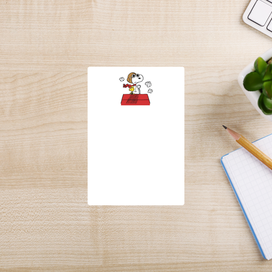 Snoopy Airplane Notepad