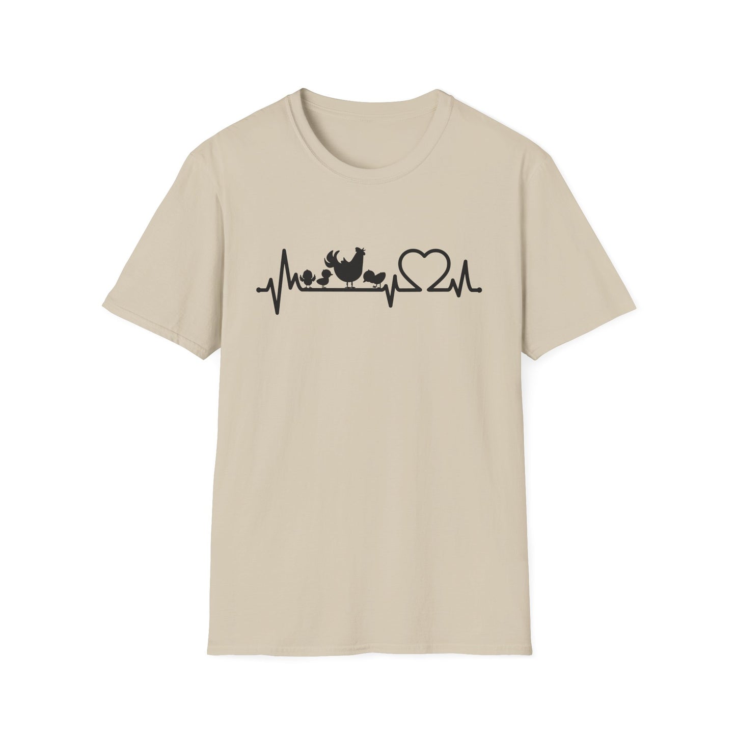 Heartbeat Chicken Love Tee