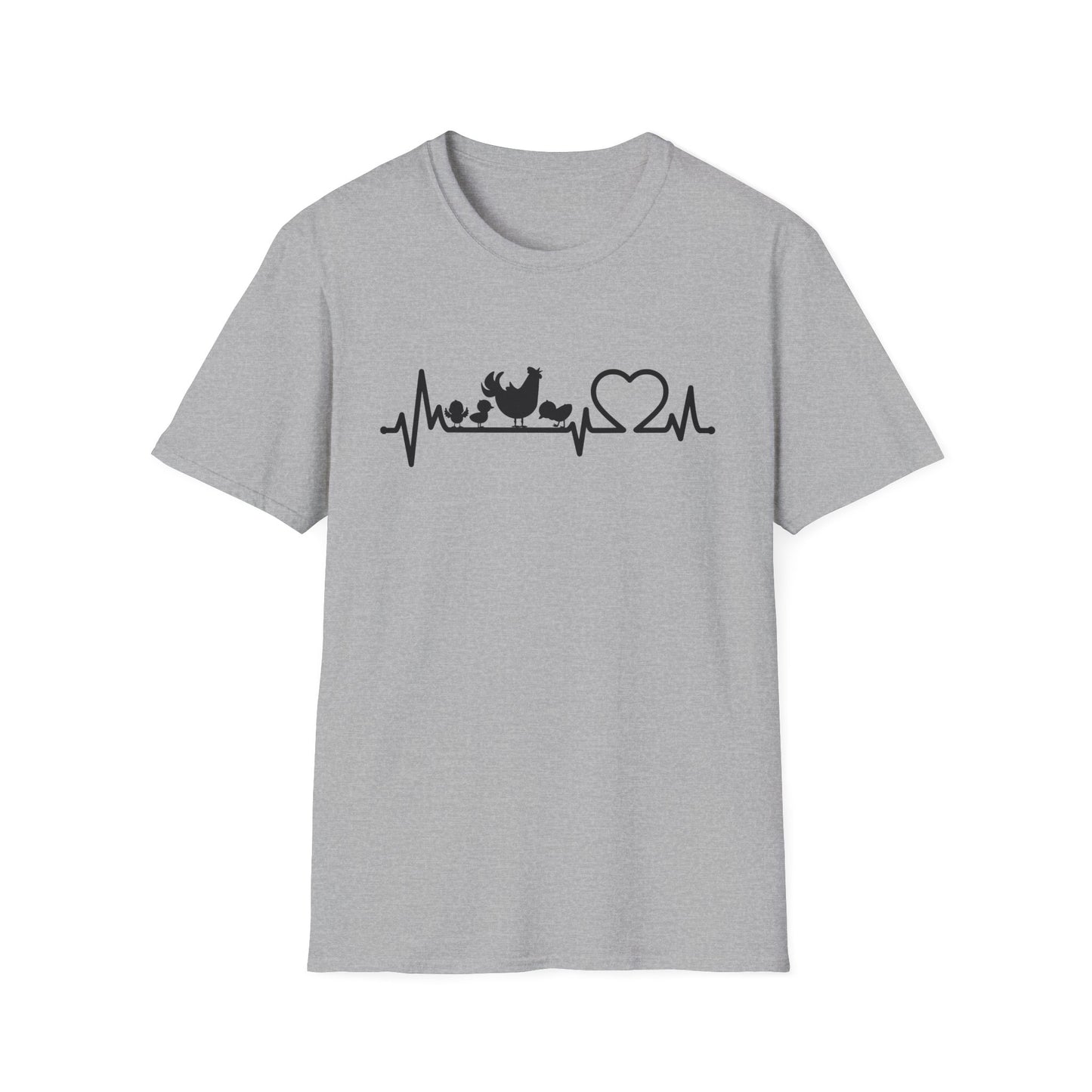 Heartbeat Chicken Love Tee
