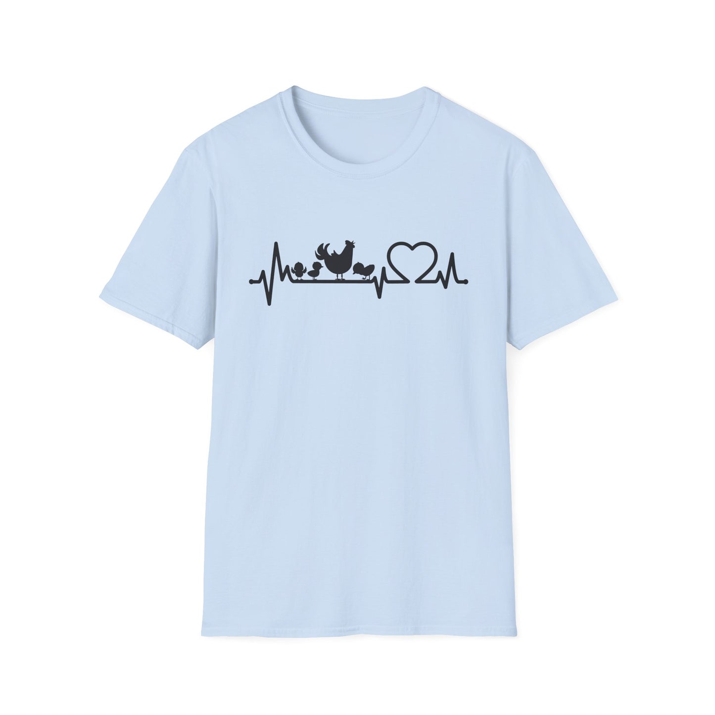 Heartbeat Chicken Love Tee